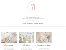 Tablet Screenshot of mariagedesign-as.com